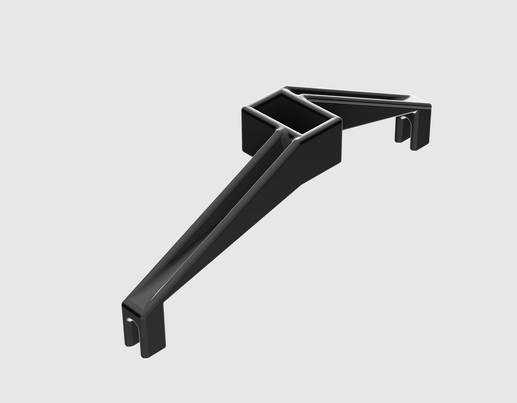 Fan Mount For Wooden Arms